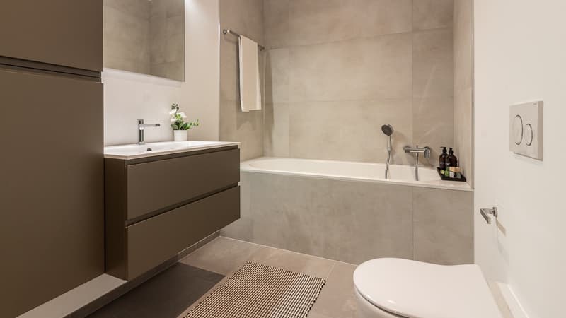 Modern and quiet rooms – 3.5 rooms in an exclusive residence on the outskirts of town (16)