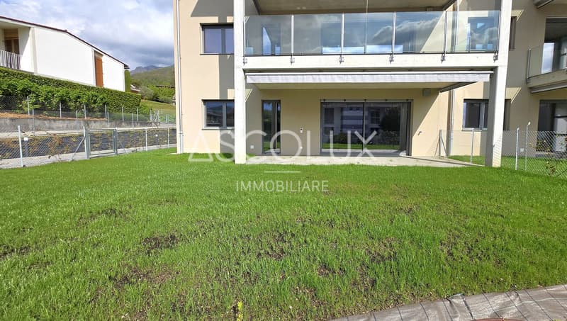 Moderne Räume – 4.5 Zimmer mit Garten (1)