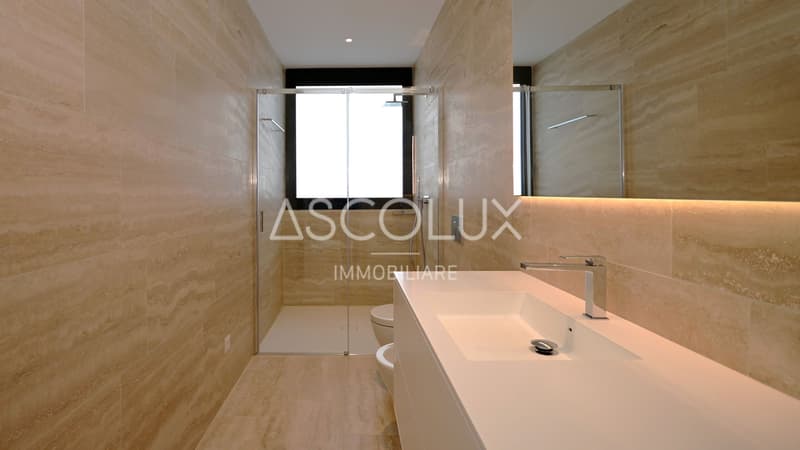Moderno Appartamento 2.5 locali in residenza con spazio piscina esterna riscaldata e sauna (14)