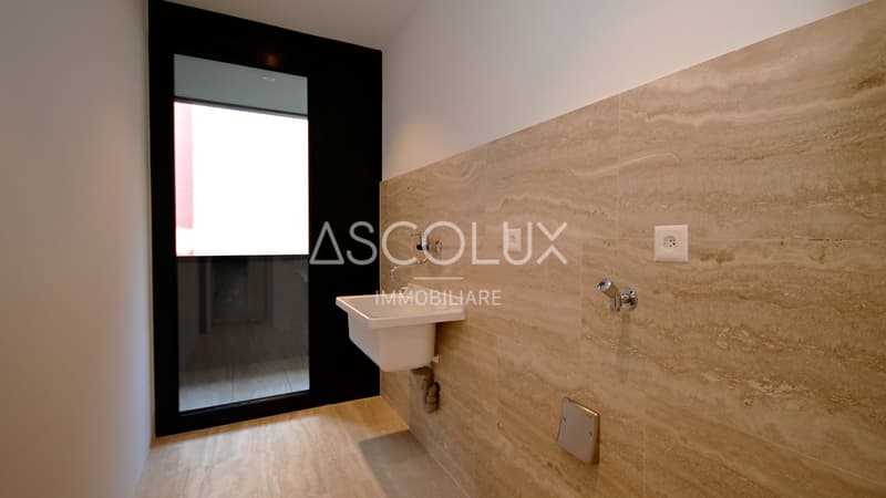 Moderno Appartamento 2.5 locali in residenza con spazio piscina esterna riscaldata e sauna (15)