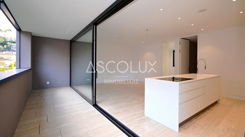 Moderno Appartamento 2.5 locali in residenza con spazio piscina esterna riscaldata e sauna (9)