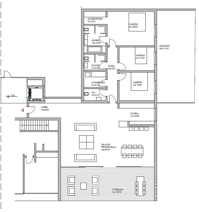 Eleganz, Design und Luxus: Geräumige 4,5-Zimmer-Wohnung mit Terrasse und herrlichem Seeblick (19)