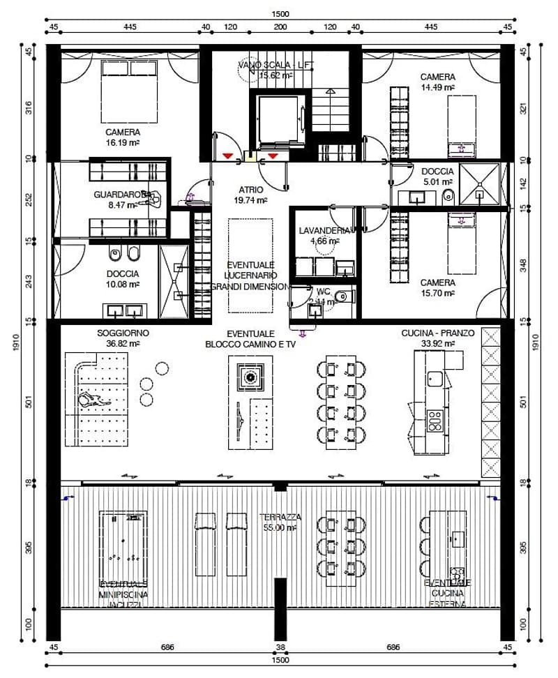 Exklusive Attikawohnung mit grosser gedeckter Terrasse – 4 Parkplätze inklusive (11)
