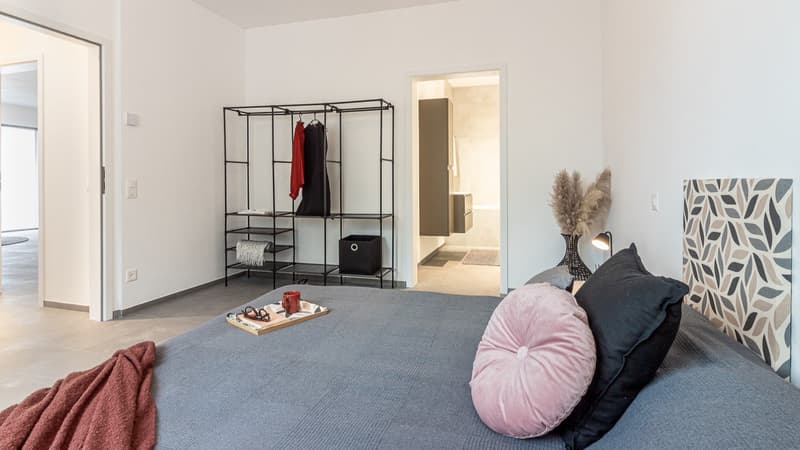 Moderne und ruhige Räume – 3.5 Zimmer mit Garten (17)