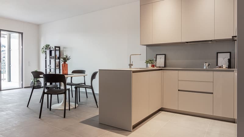 Moderne und ruhige Räume – 3.5 Zimmer mit Garten (6)