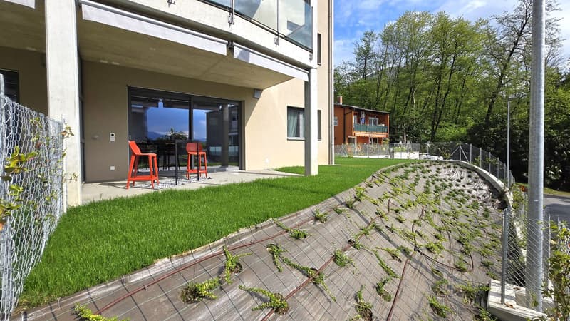 Moderne und ruhige Räume – 3.5 Zimmer mit Garten (2)