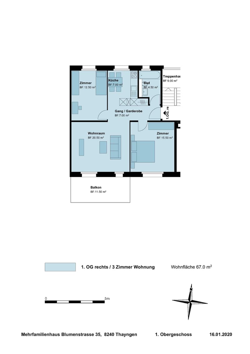 1-Zimmer-Wohnung in Thayngen (8)