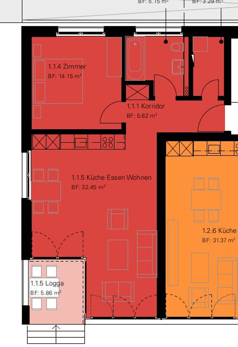 Moderne 1.5-Zimmer-Wohnung an beliebter Wohnlage (11)