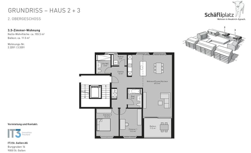 1.5 Zimmerwohnung in Neukirch (Egnach) (13)