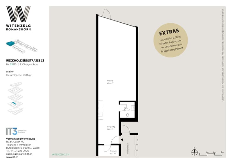 Atelier d'artiste ou espace commercial dans le beau Romanshorn (6)