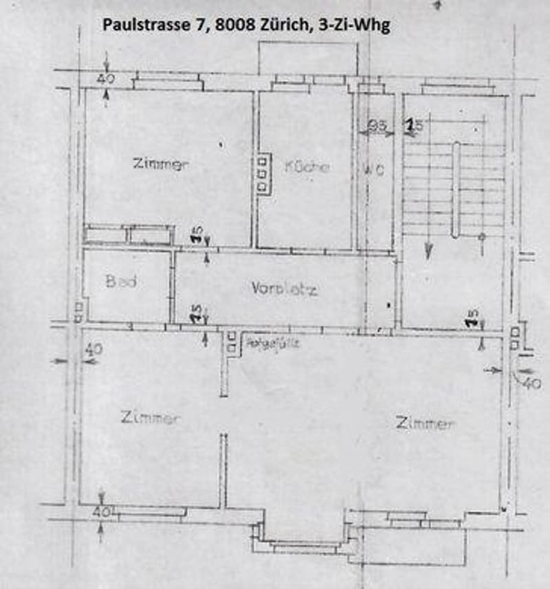 Grosszügige 3-Zimmerwohnung im beliebten Zürcher Seefeld (11)