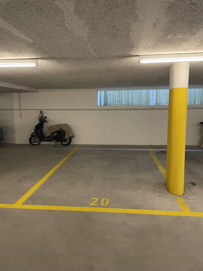 Parkplatz in Sargans (2)