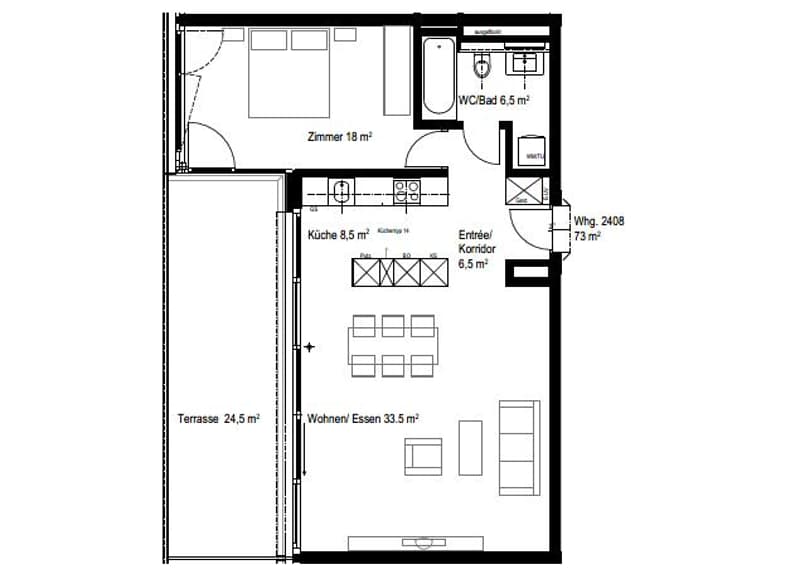 Ihr neues Zuhause in Zürich 2.5-Zimmerwohnung (7)
