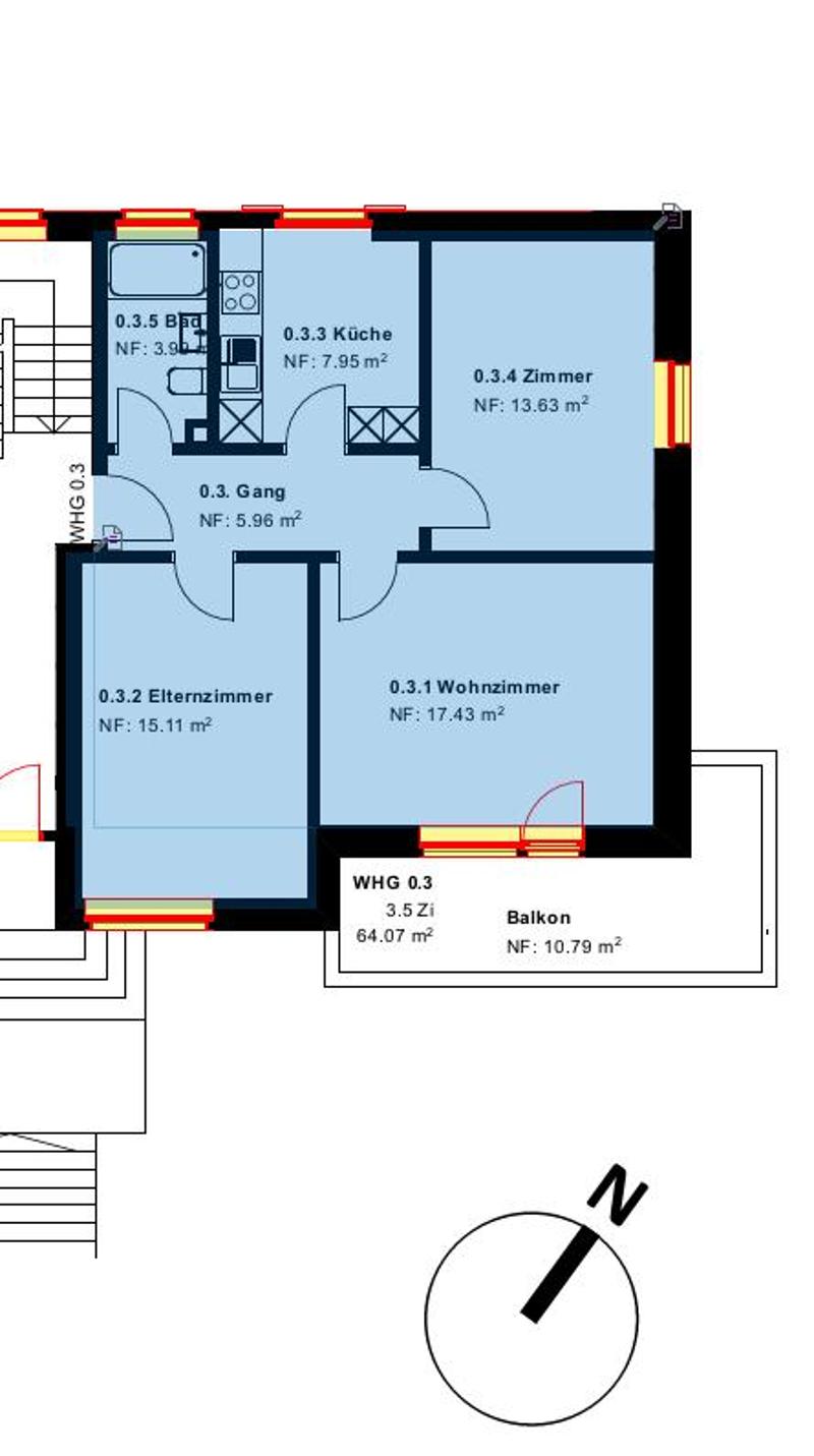 3.5 Zimmerwohnung in Neuhausen am Rheinfall (9)