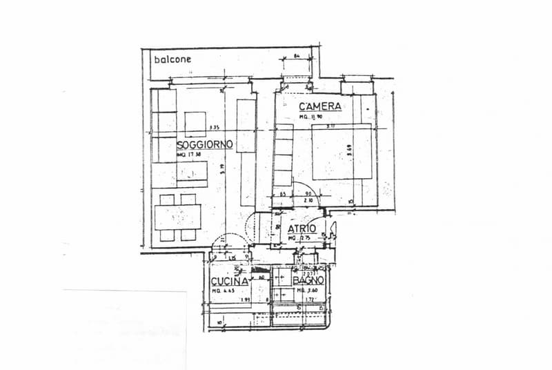 APPARTAMENTO 2.5 LOCALI CON BALCONE AD AGNO MONDONICO (9)