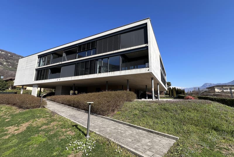 ELEGANTE AMPIO E MODERNO 2.5 LOCALI CON TERRAZZA AD AGNO (9)