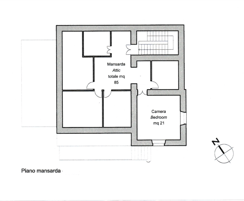 STORICA VILLA LIBERTY CON TERRENO EDIFICABILE A TESSERETE (12)