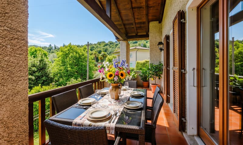 BELLA CASA TICINESE 3.5 CON TERRENO EDIFICABILE A LUGAGGIA (3)