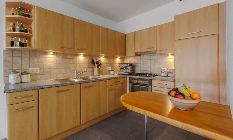 ACCOGLIENTE CASA 4.5 CON GIARDINO E VISTA APERTA A MANNO (5)