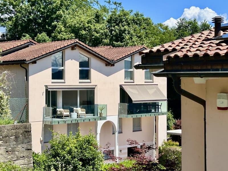 AFFITTASI AMPIA VILLA A SCHIERA 6 LOCALI VISTA LAGO A NEGGIO (9)