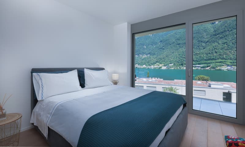 MERAVIGLIOSO 3.5 CON TERRAZZA VISTA LAGO A RIVA SAN VITALE (1)