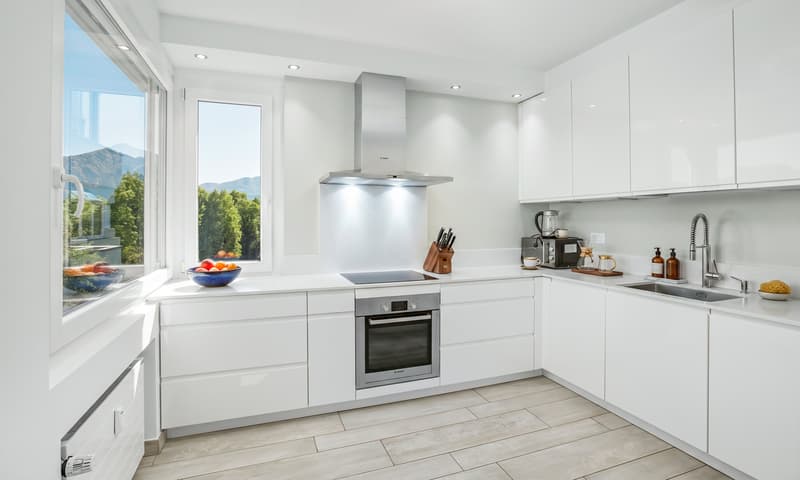 RENT TO BUY - SPLENDIDO 3.5 LOCALI CON TERRAZZA A CARONA (4)