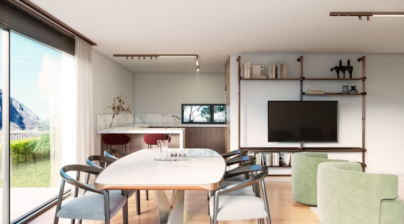 NUOVA VILLA DI 4.5 LOCALI CON GIARDINO PRIVATO A BIASCA (2)