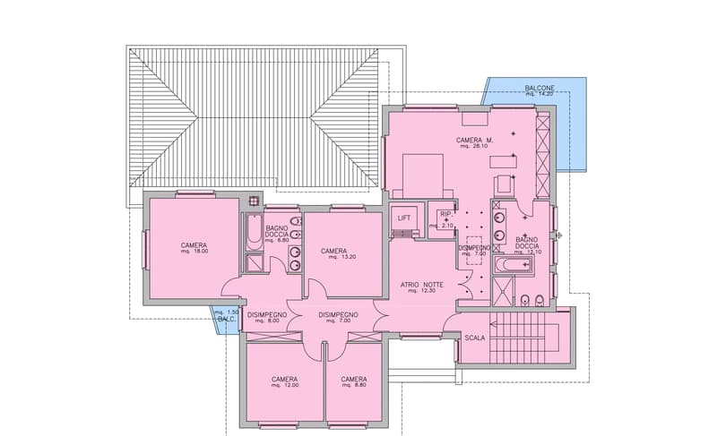 PRESTIGIOSA VILLA DI 9.5 LOCALI CON AMPIO TERRENO A VACALLO (12)