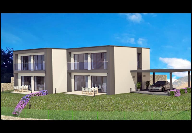 MODERNA VILLA 4.5 LOCALI DI NUOVA EDIFICAZIONE A CLARO (2)