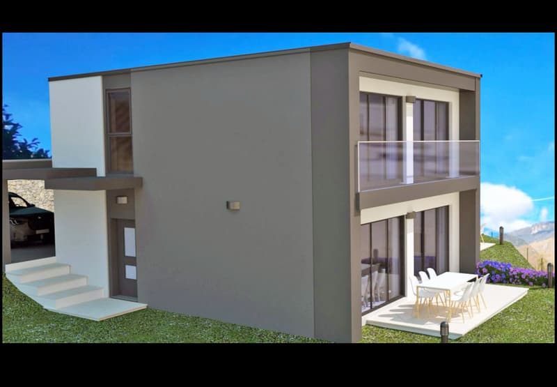 MODERNA VILLA 4.5 LOCALI DI NUOVA EDIFICAZIONE A CLARO (8)