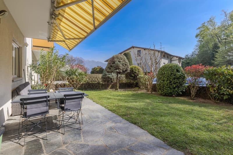 RENT TO BUY - 3.5 LOCALI COME NUOVO CON GIARDINO A CARONA (7)
