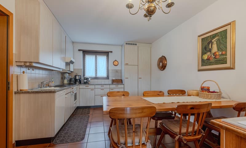 OCCASIONE - SPAZIOSA CASA 5.5 CON GIARDINO A LUGANO PAZZALLO (3)