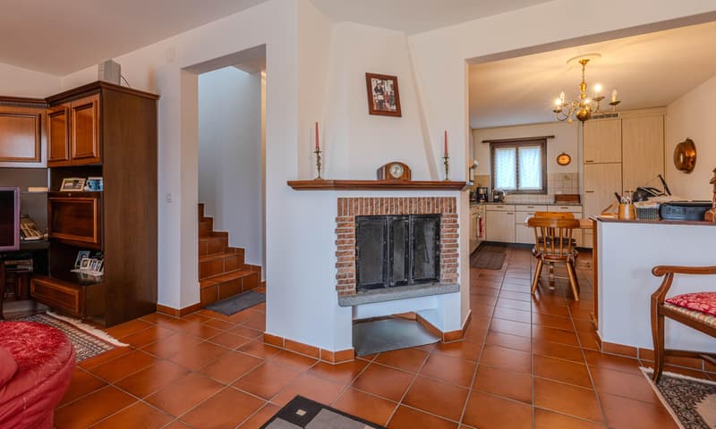 OCCASIONE - SPAZIOSA CASA 5.5 CON GIARDINO A LUGANO PAZZALLO (6)