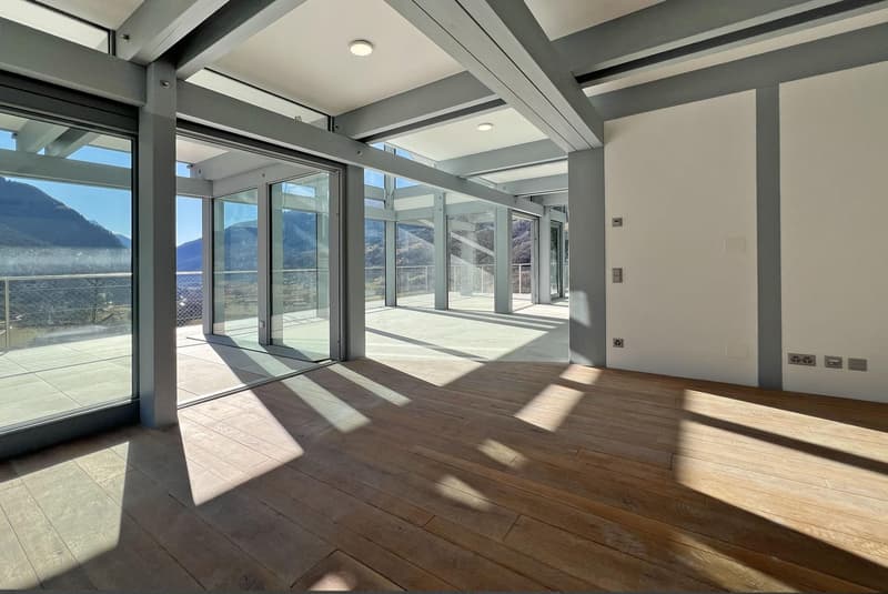 VILLA MODERNA 6.5 CON VISTA PANORAMICA A PONTO VALENTINO (1)