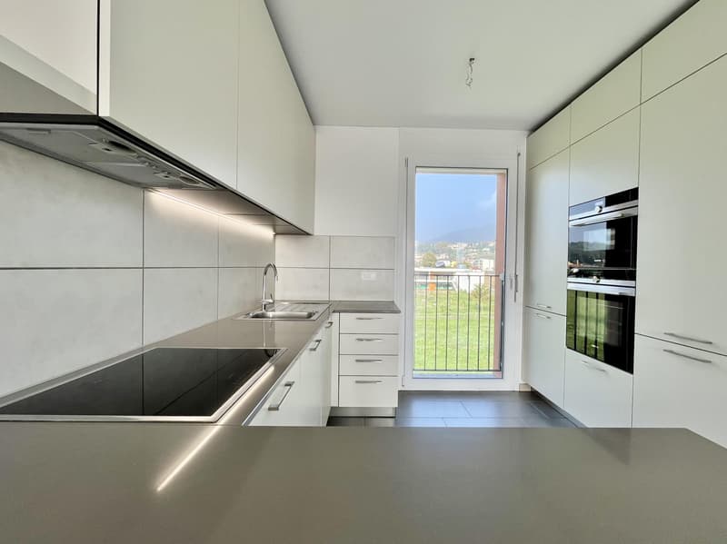 AFFITTASI SPLENDIDO 4.5 LOCALI DUPLEX CON TERRAZZA A STABIO (5)