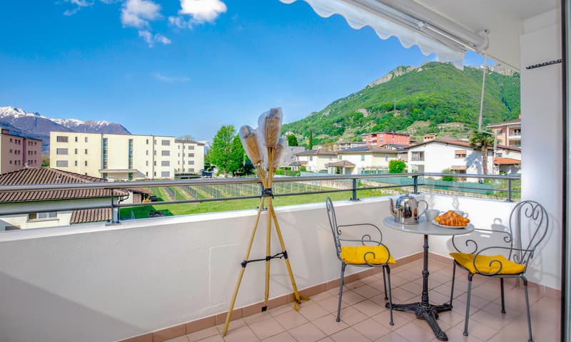 LUMINOSO ATTICO 4.5 CON TERRAZZA E GIARDINO A SEMENTINA (3)