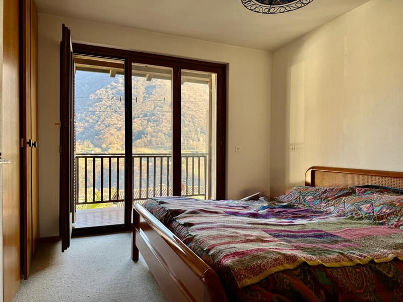 BELLA VILLETTA 4 LOCALI CON 2 TERRAZZE E GIARDINO AD AROGNO (9)