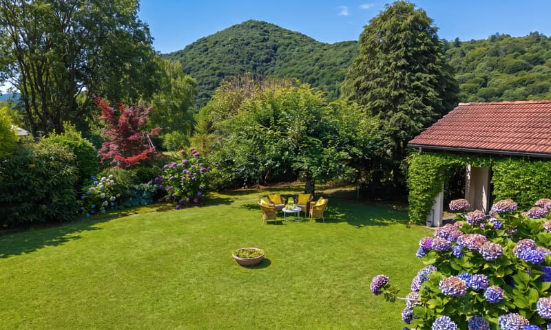 CASA TICINESE 6.5 LOCALI CON GIARDINO E PISCINA A CURIO (6)