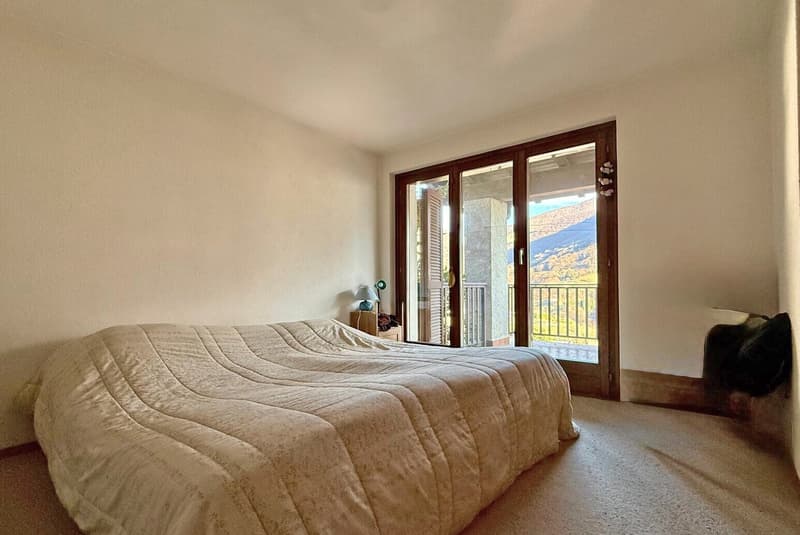 BELLA VILLETTA 4 LOCALI CON 2 TERRAZZE E GIARDINO AD AROGNO (9)