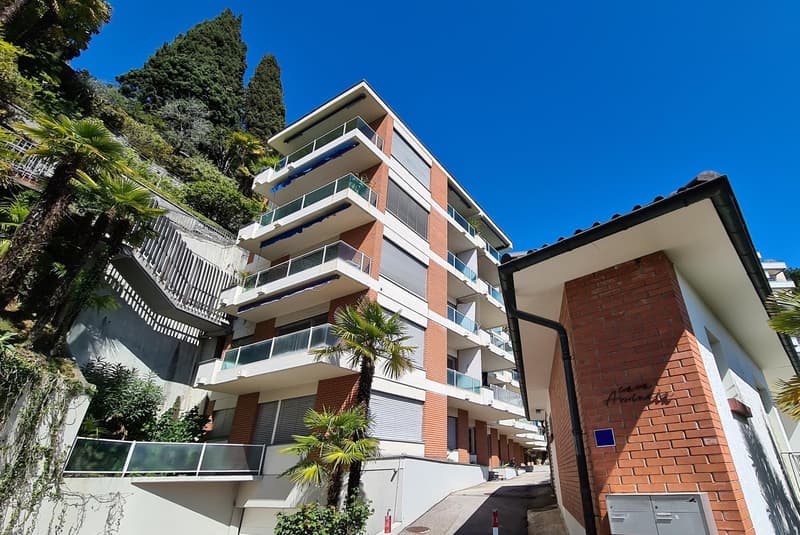 AMPIO 3.5 CON VISTA LAGO MOZZAFIATO A LUGANO CASTAGNOLA (8)