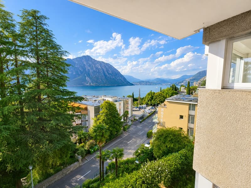 AFFITTASI BELLISSIMO 2.5 LOCALI RINNOVATO CON VISTA LAGO (1)