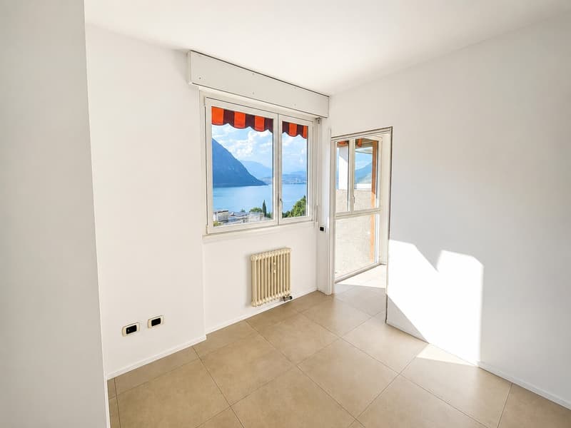 AFFITTASI BELLISSIMO 2.5 LOCALI RINNOVATO CON VISTA LAGO (4)