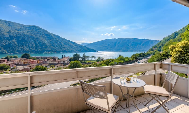 CASA BIFAMILIARE 6.5 LOCALI RINNOVATA VISTA LAGO A MAROGGIA (3)