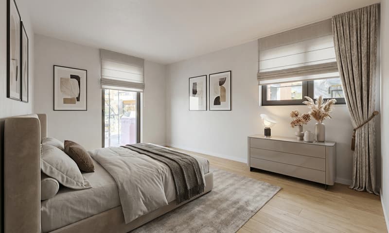 RENT TO BUY - ELEGANTE 4.5 LOCALI CON GIARDINO A LIGORNETTO (4)