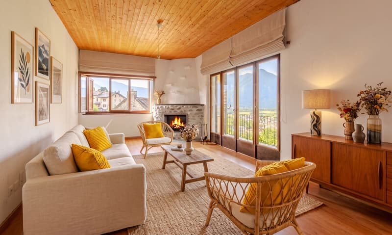BELLA CASA TICINESE DI 5.5 LOCALI CON VISTA LAGO A CUGNASCO (1)