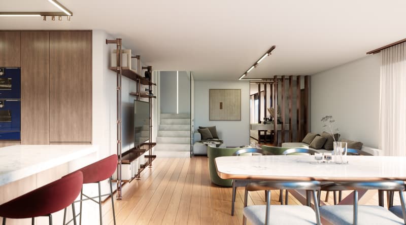 MODERNA VILLA DI 4.5 LOCALI CON GIARDINO PRIVATO A BIASCA (5)