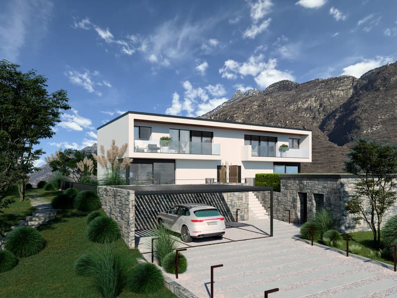 ESCLUSIVA VILLA 4.5 LOCALI CON GIARDINO DI 200 MQ A BIASCA (8)