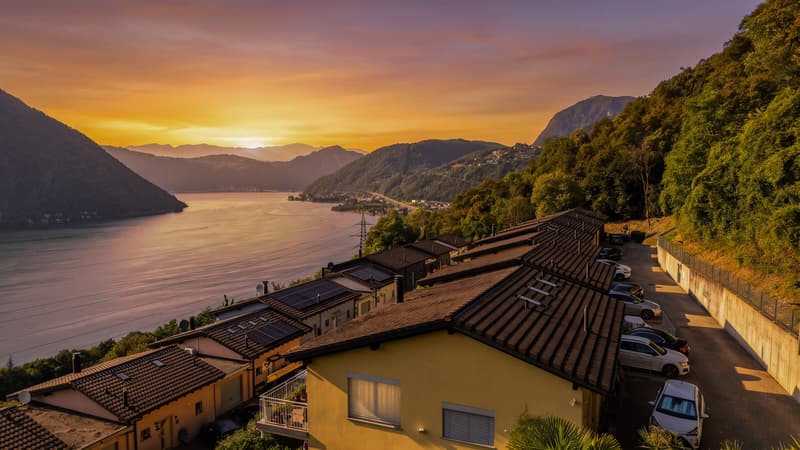 BELLA CASA MODERNA PANORAMICA DI 5.5 LOCALI A CAPOLAGO (9)