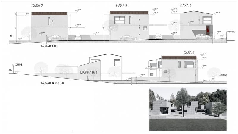 TERRENO CON LICENZA PER 4 VILLETTE A PONTE CAPRIASCA (6)