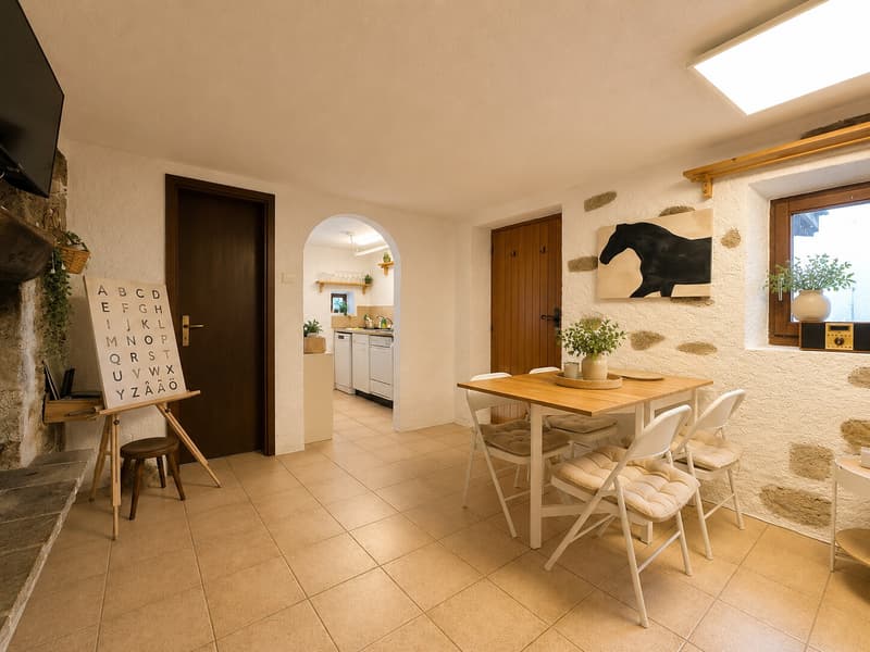 CONFORTEVOLE CASA 3.5 LOCALI DAL FASCINO STORICO A CAMIGNOLO (3)